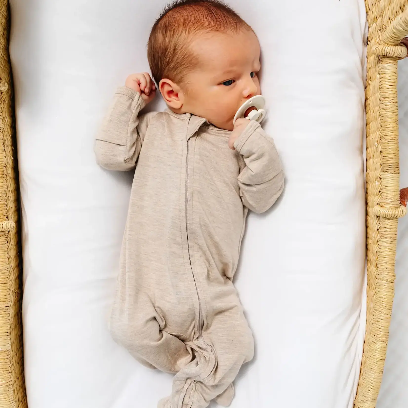 Lou Lou and Company Zipper Footie - Ryan