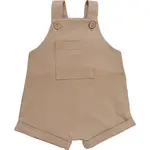 Mebie Baby Tan Short Overalls
