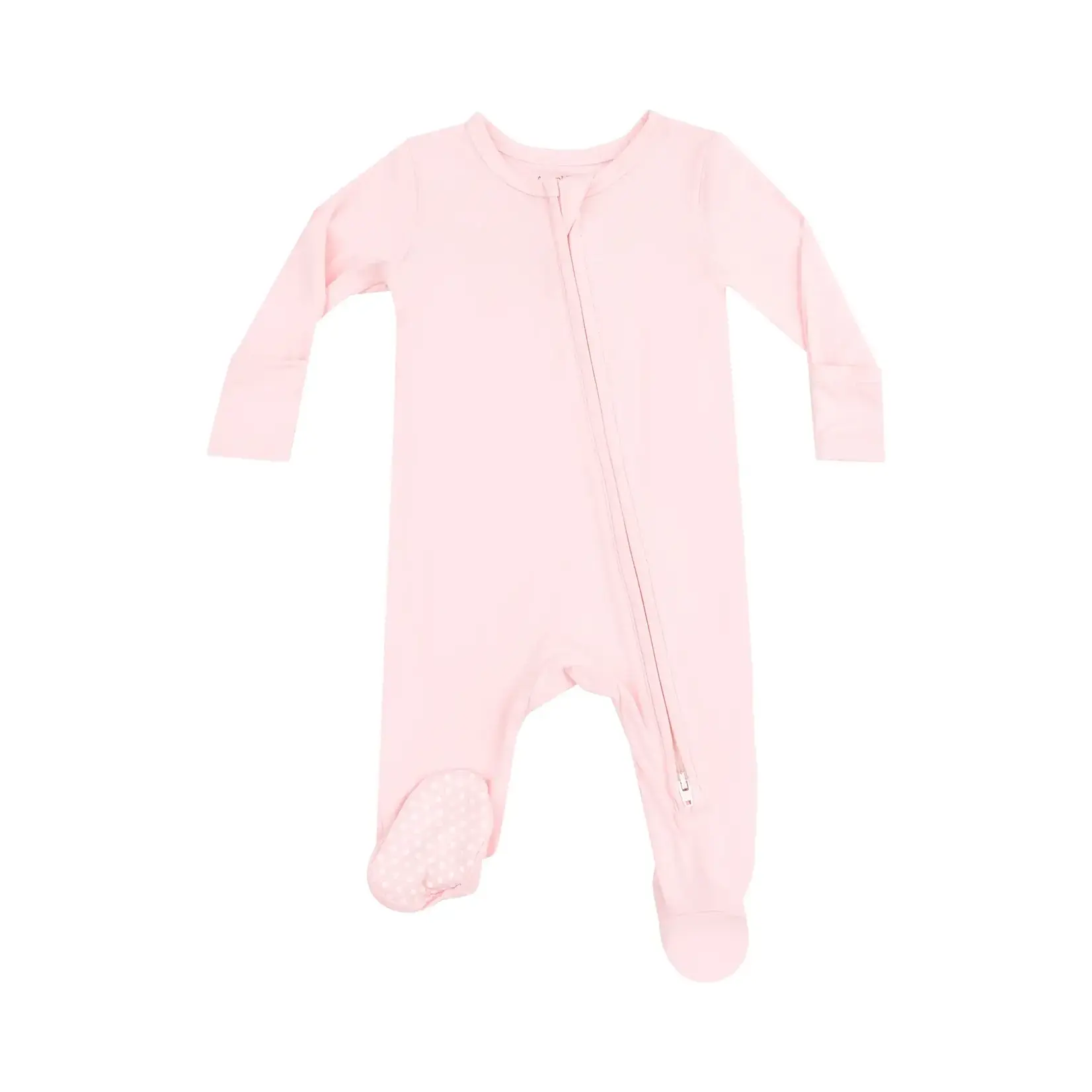 Angel Dear Zipper Footie | Tickled Pink