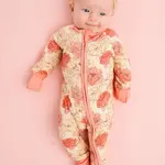 Little One Shop Bamboo Sleeper - Peony
