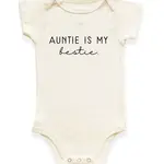 Kicks and Giggles Auntie Is My Bestie - SS Bodysuit