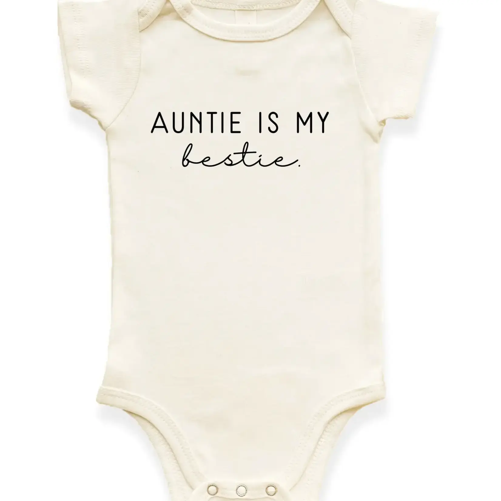 Kicks and Giggles Auntie Is My Bestie - SS Bodysuit