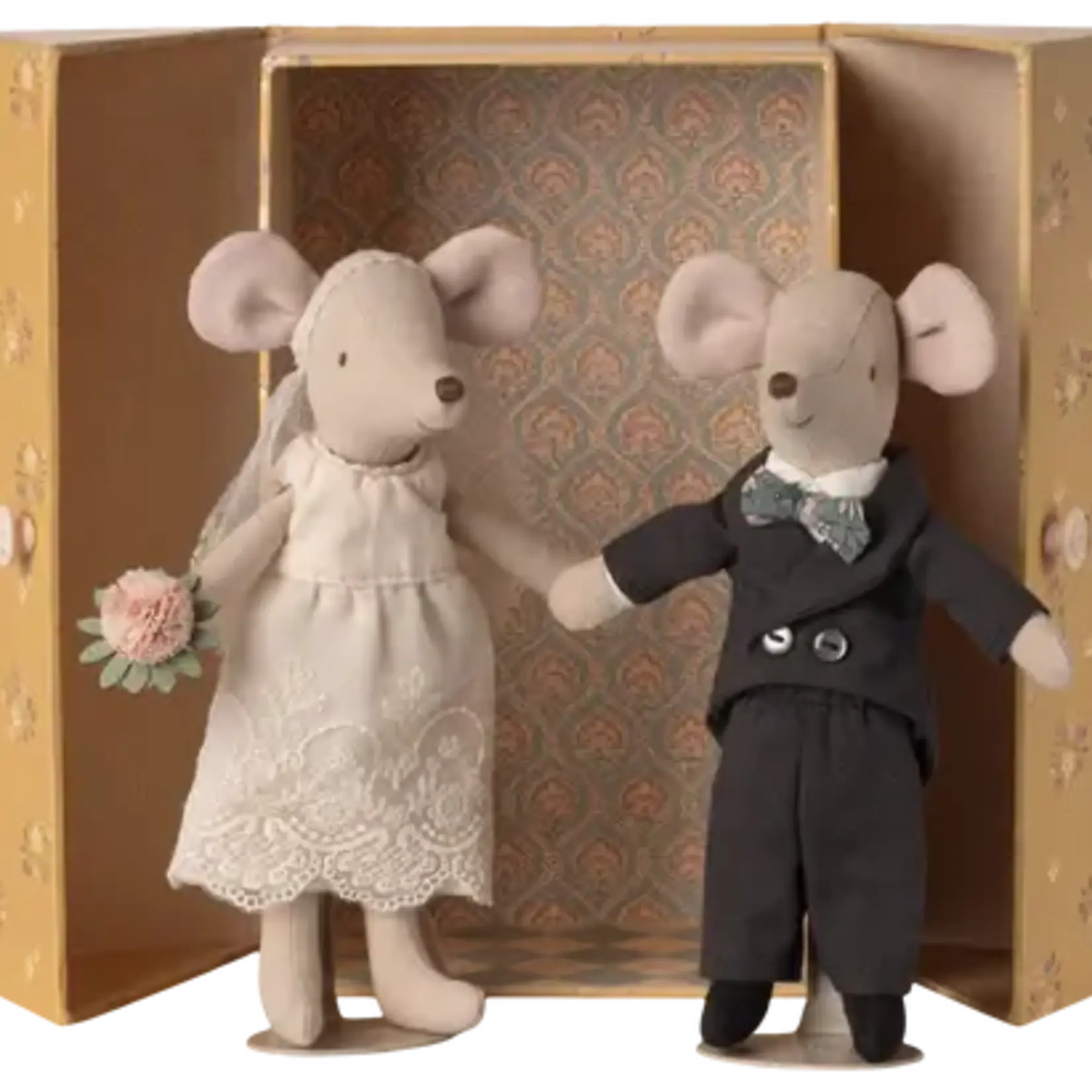 Maileg Wedding Mice Couple In Box, Mum and Dad