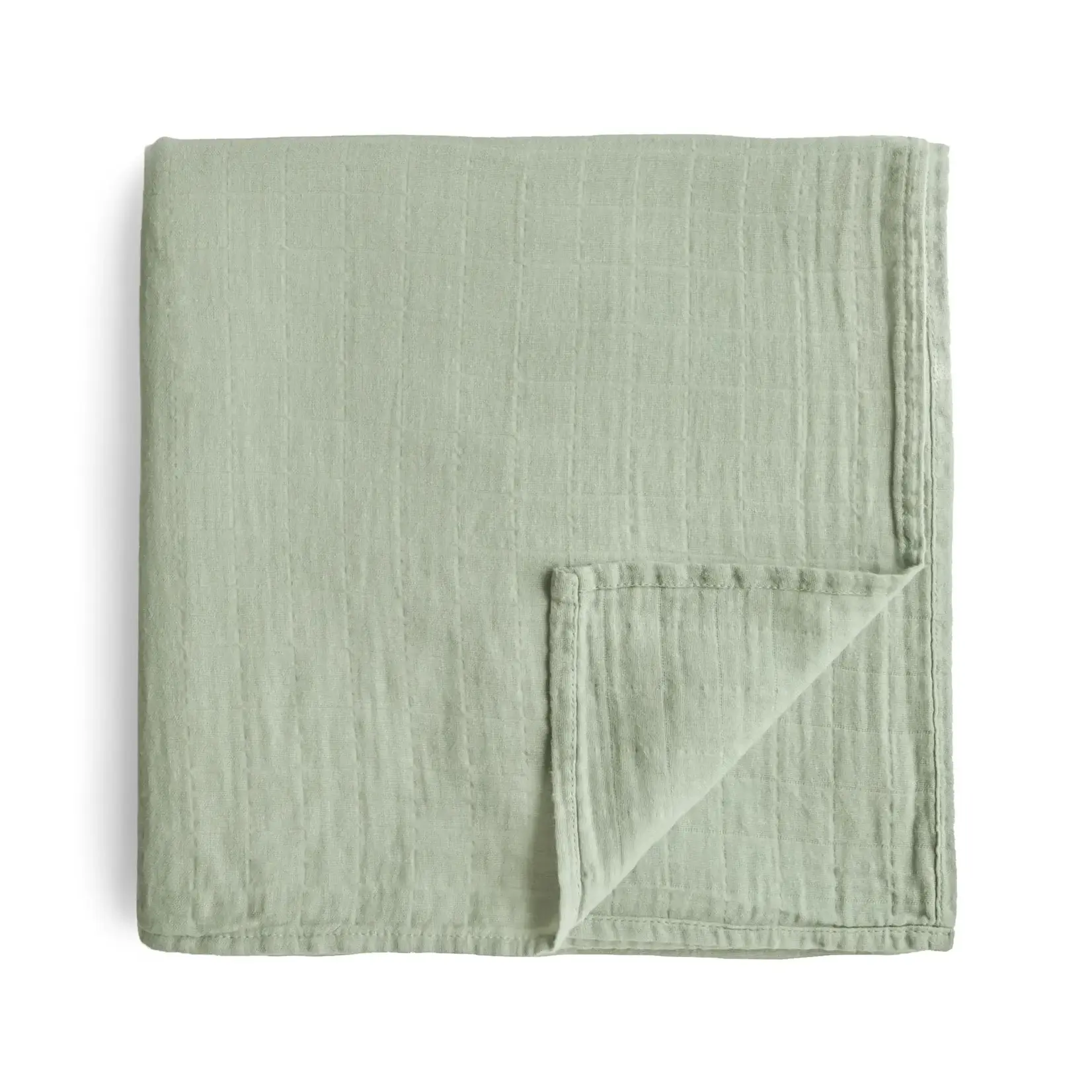 Mushie & Co Organic Cotton Muslin Swaddle |
