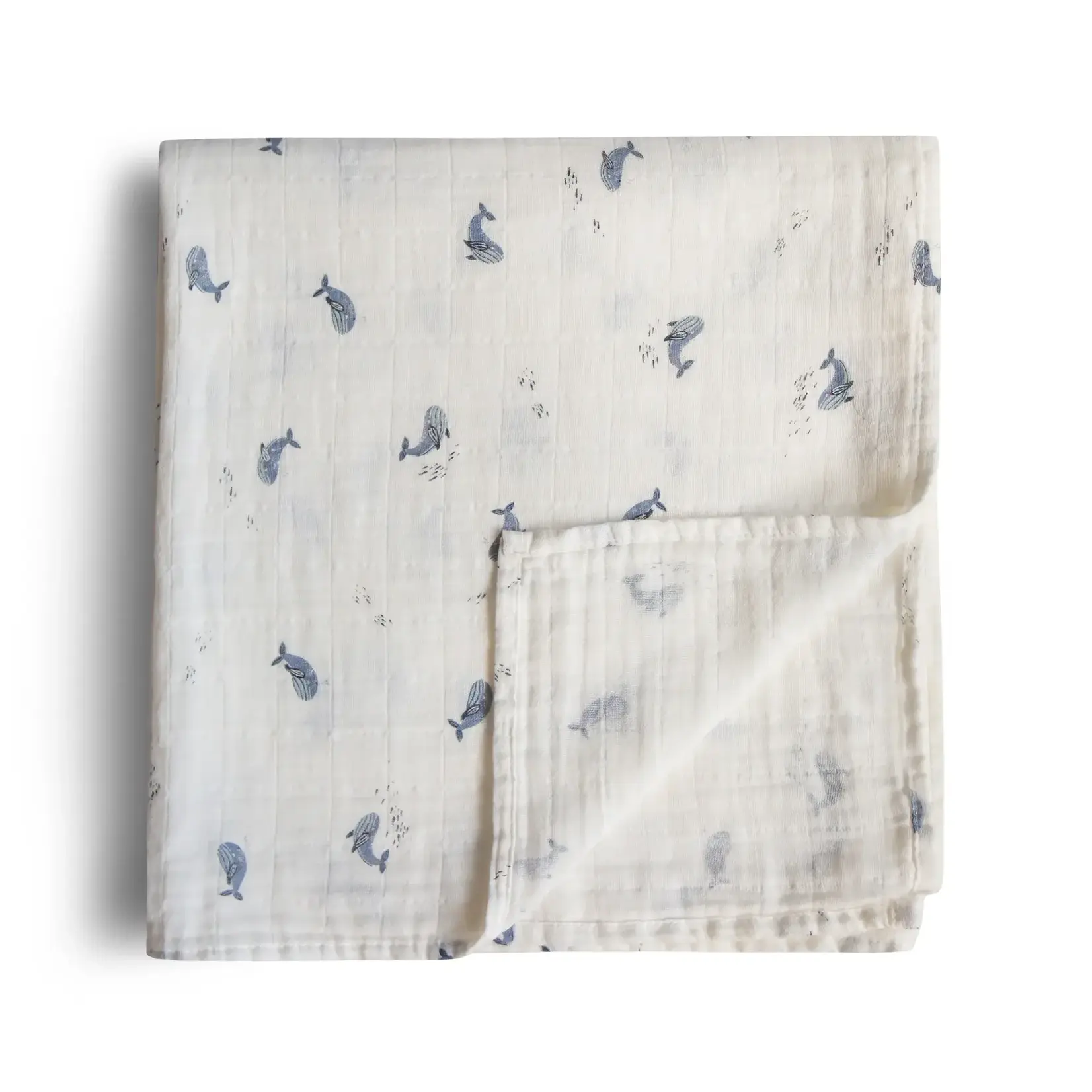 Mushie & Co Organic Cotton Muslin Swaddle |