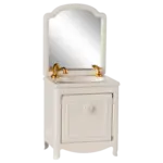Maileg Sink Dresser, Mouse - White
