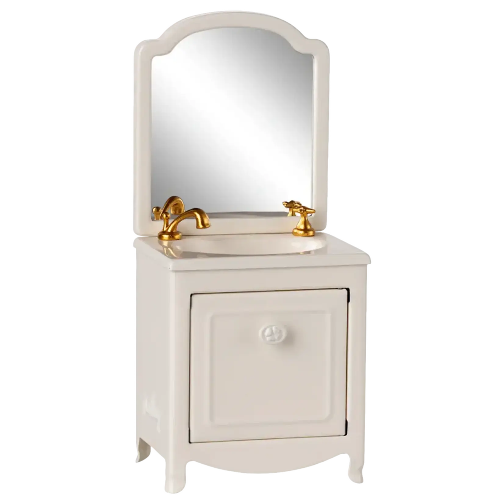 Maileg Sink Dresser, Mouse - White