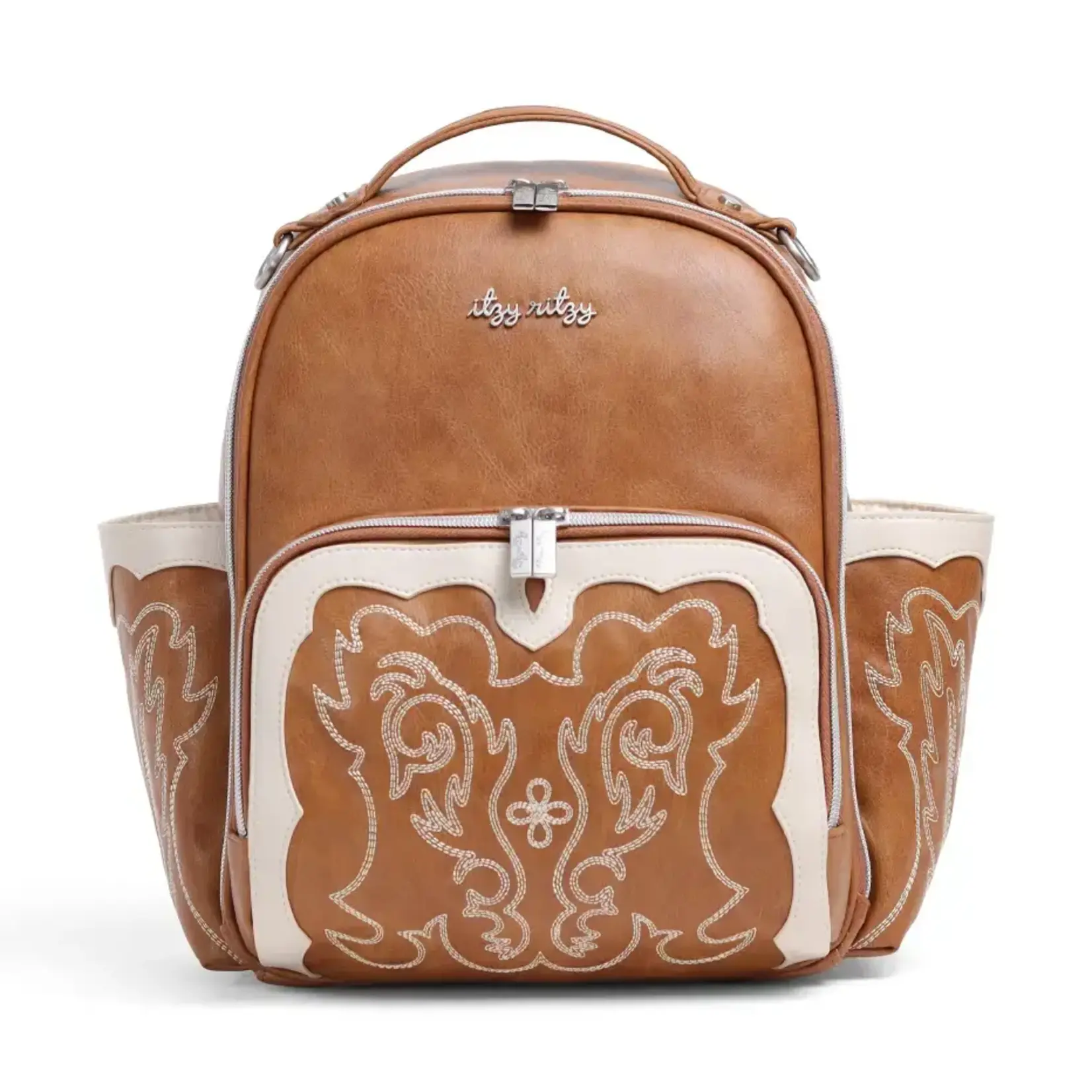 Itzy Ritzy Mini Backpack Diaper Bag | Western Nash Saddle