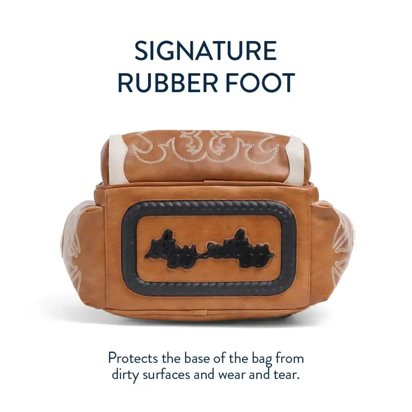 Itzy Ritzy Mini Backpack Diaper Bag | Western Nash Saddle