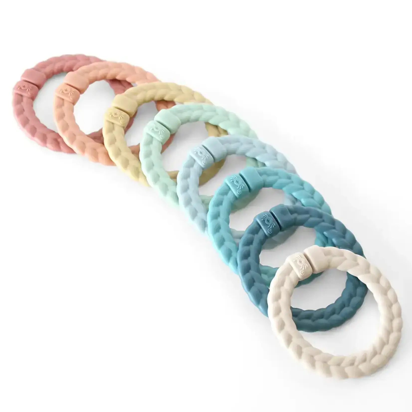 Itzy Ritzy Bitzy Bespoke Itzy Rings™ Linking Ring Set Rainbow