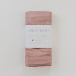 Mebie Baby Bamboo Stretch Swaddle - Dusty Rose