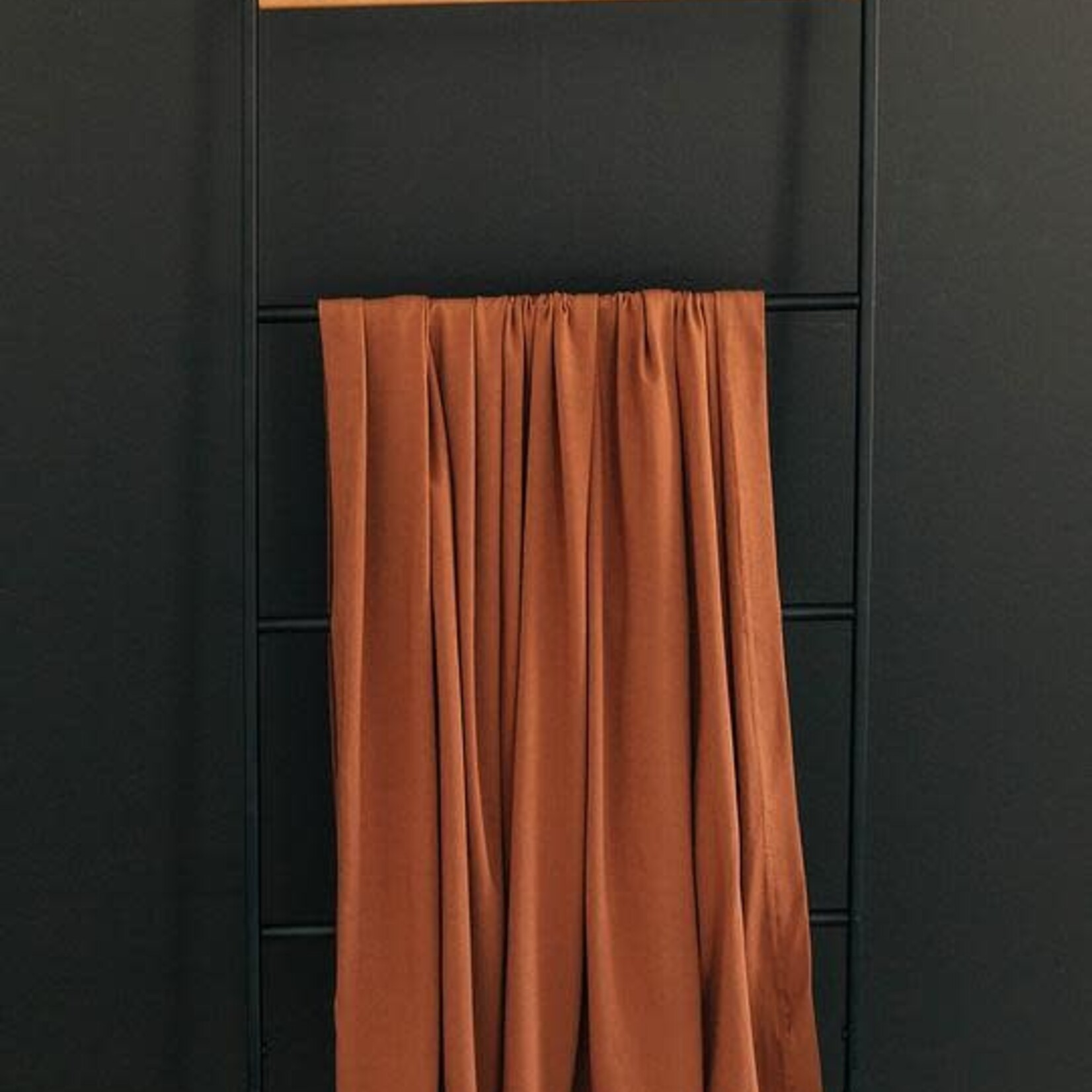 Mebie Baby Bamboo Stretch Swaddle - Rust