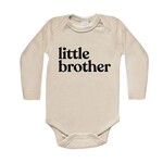 Gladfolk Little Brother Bodysuit LS | Cream