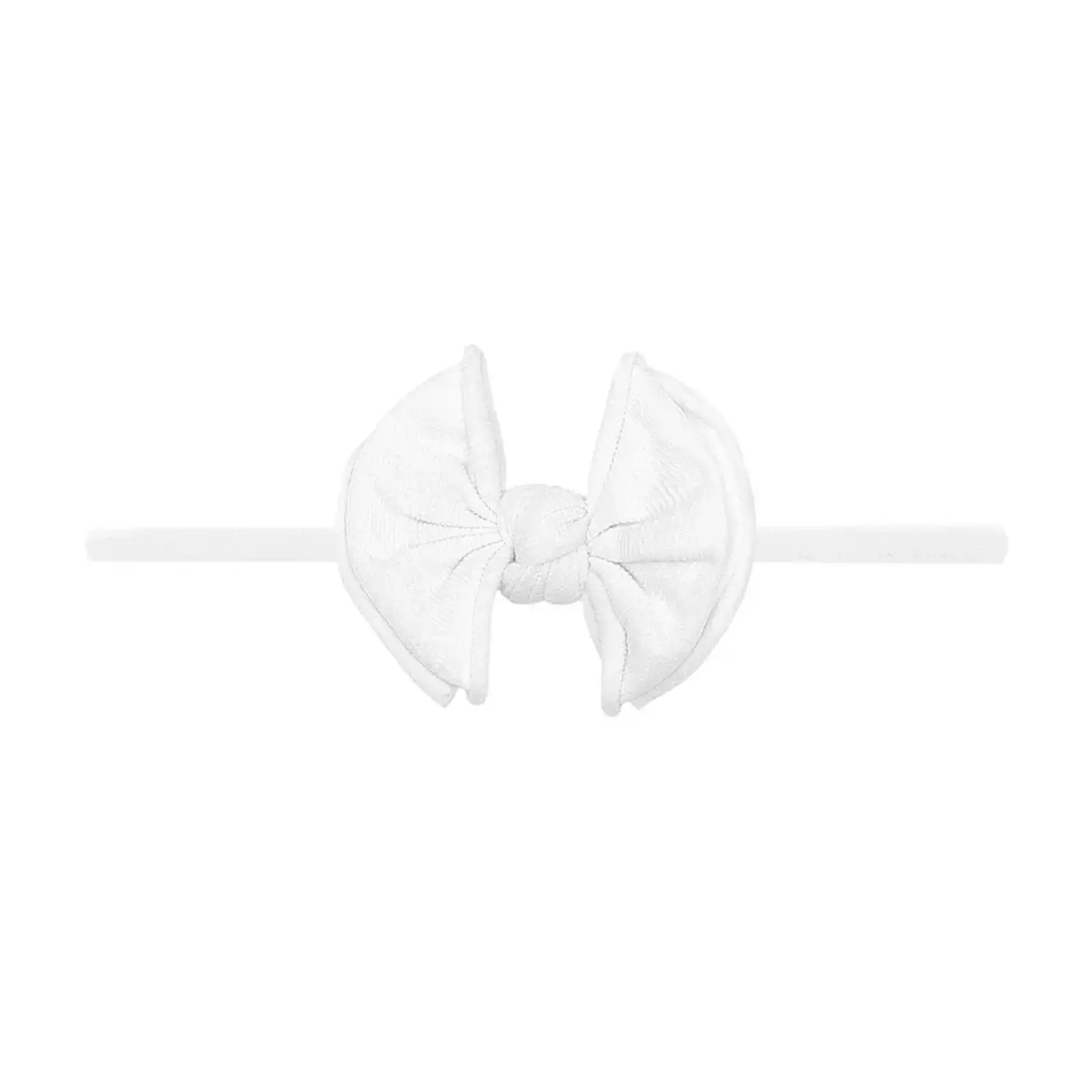 Baby Bling Bows Baby Fab Skinny: White