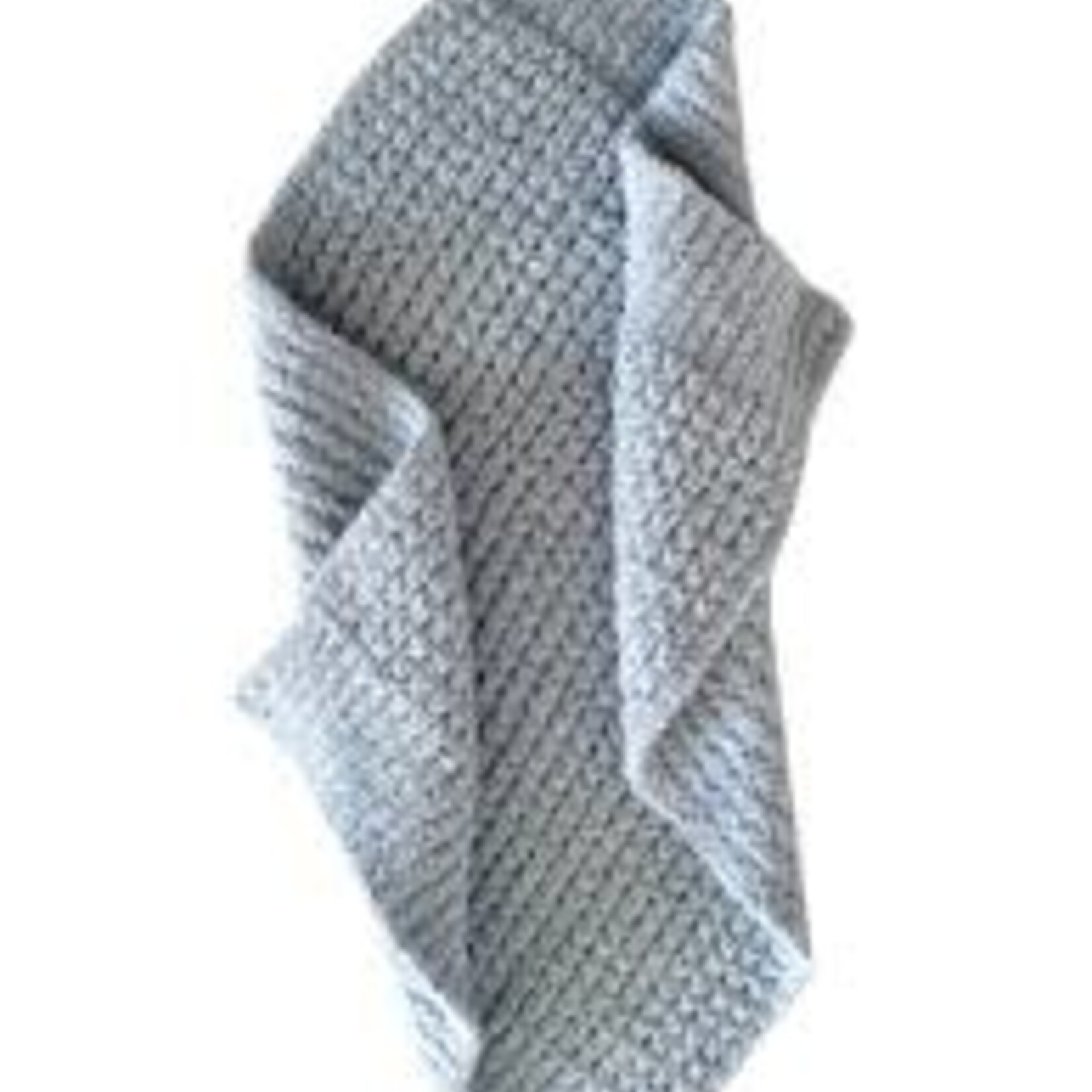 SpearmintLOVE Phufy Bliss Waffle Mini Blanket - Baby Blue