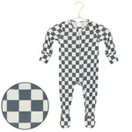 Lou Lou and Company Zipper Footie - Miles 3-6M