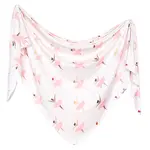 Copper Pearl Knit Swaddle Blanket - Katerina