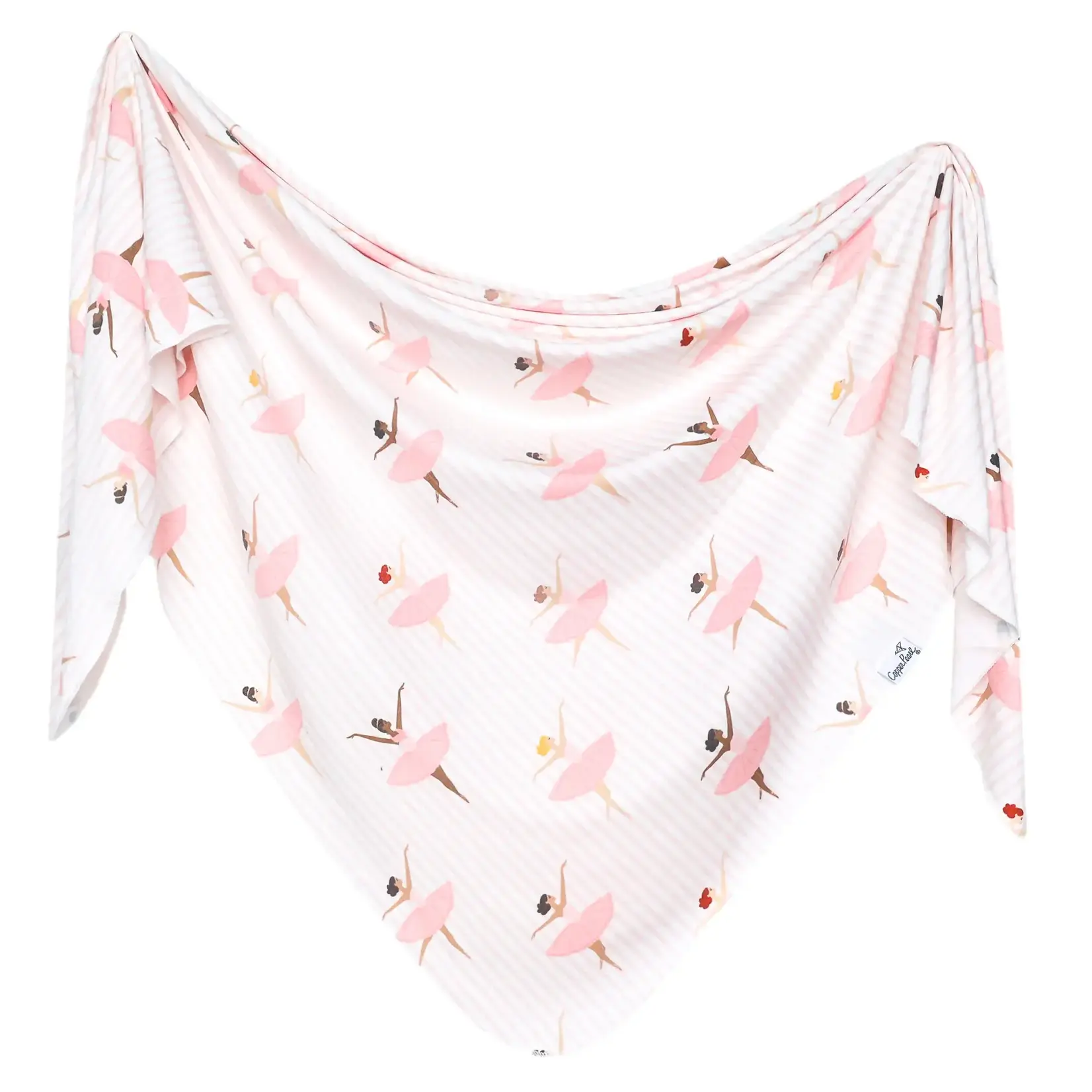 Copper Pearl Knit Swaddle Blanket - Katerina