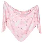 Copper Pearl Knit Swaddle Blanket - Adelia