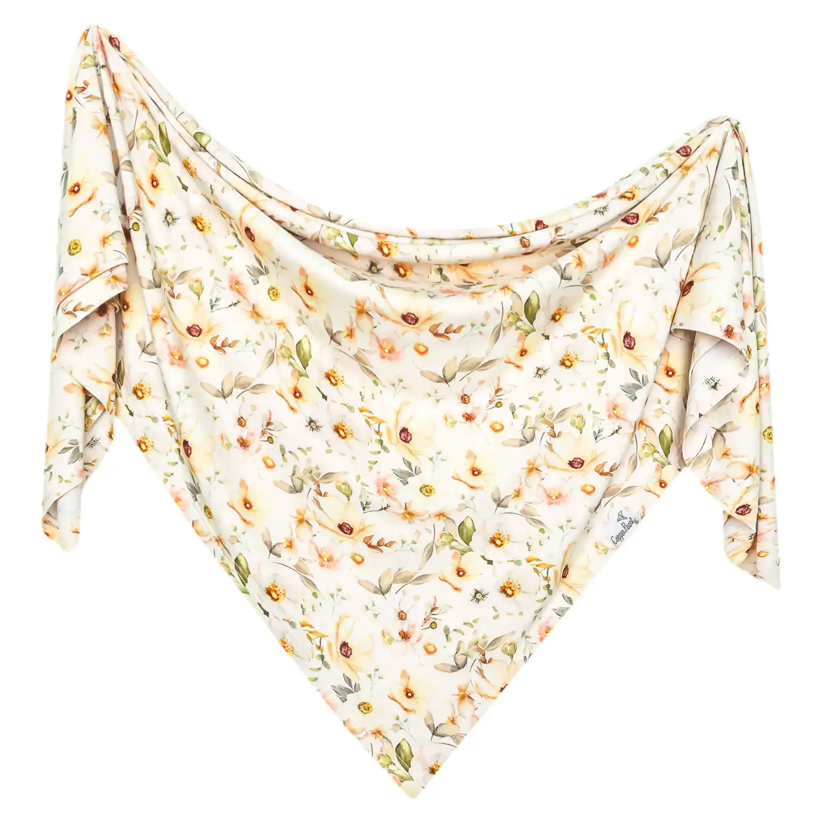 Copper Pearl Bamboo Swaddle Blanket - Angelique