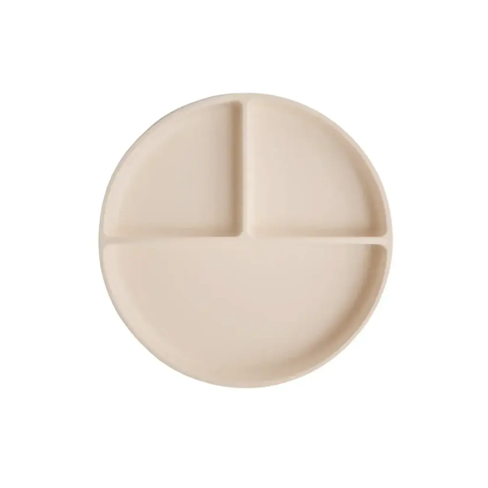 Mushie & Co Silicone Suction Plate, Shifting Sand