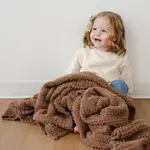 Saranoni Receiving Blanket Bamboni | Pecan