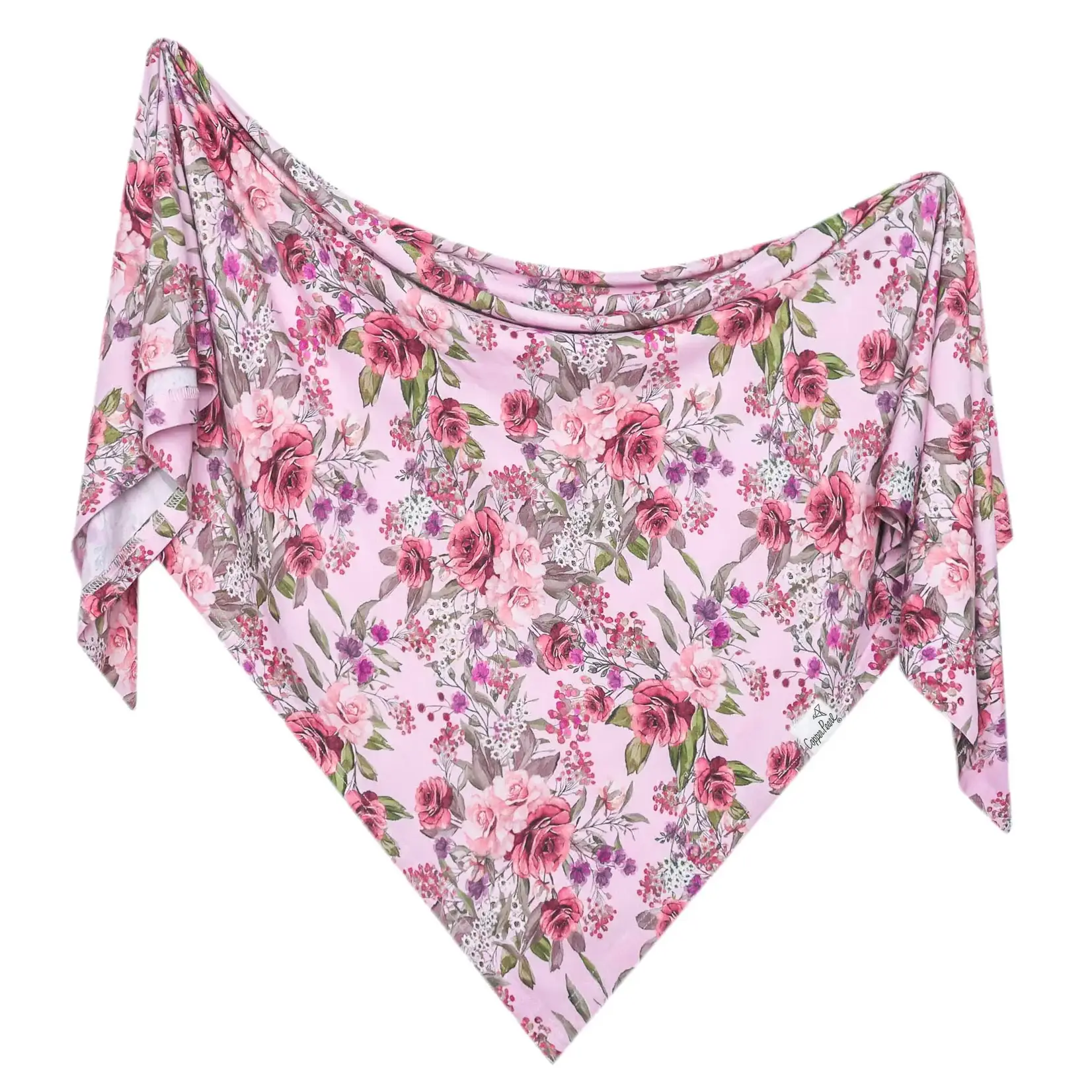 Copper Pearl Bamboo Swaddle Blanket - Deborah