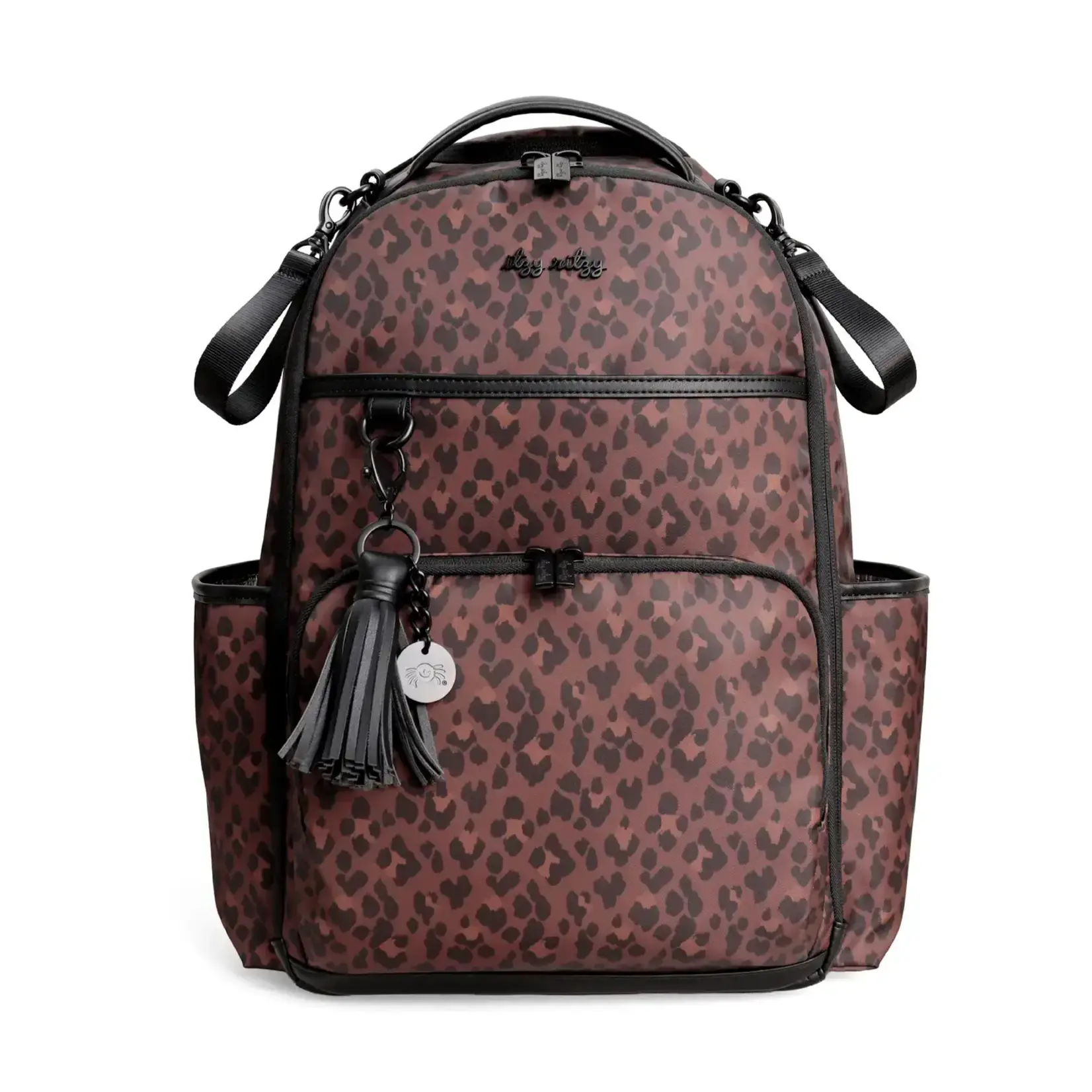 Itzy Ritzy Boss Plus Backpack Diaper Bag | Leopard