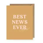 Kicks and Giggles Greeting Card Best News Ever