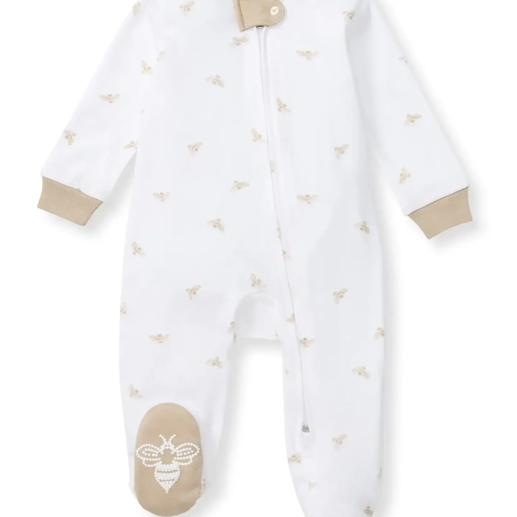 Burt's Bees Organic Golden Bee Sleep & Play - Hummus  0-3M