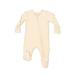 Angel Dear 2 Way Zipper Footie | Italian Straw