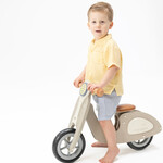 Angel Dear Baby Polo w Short | Micro Gingham Blue