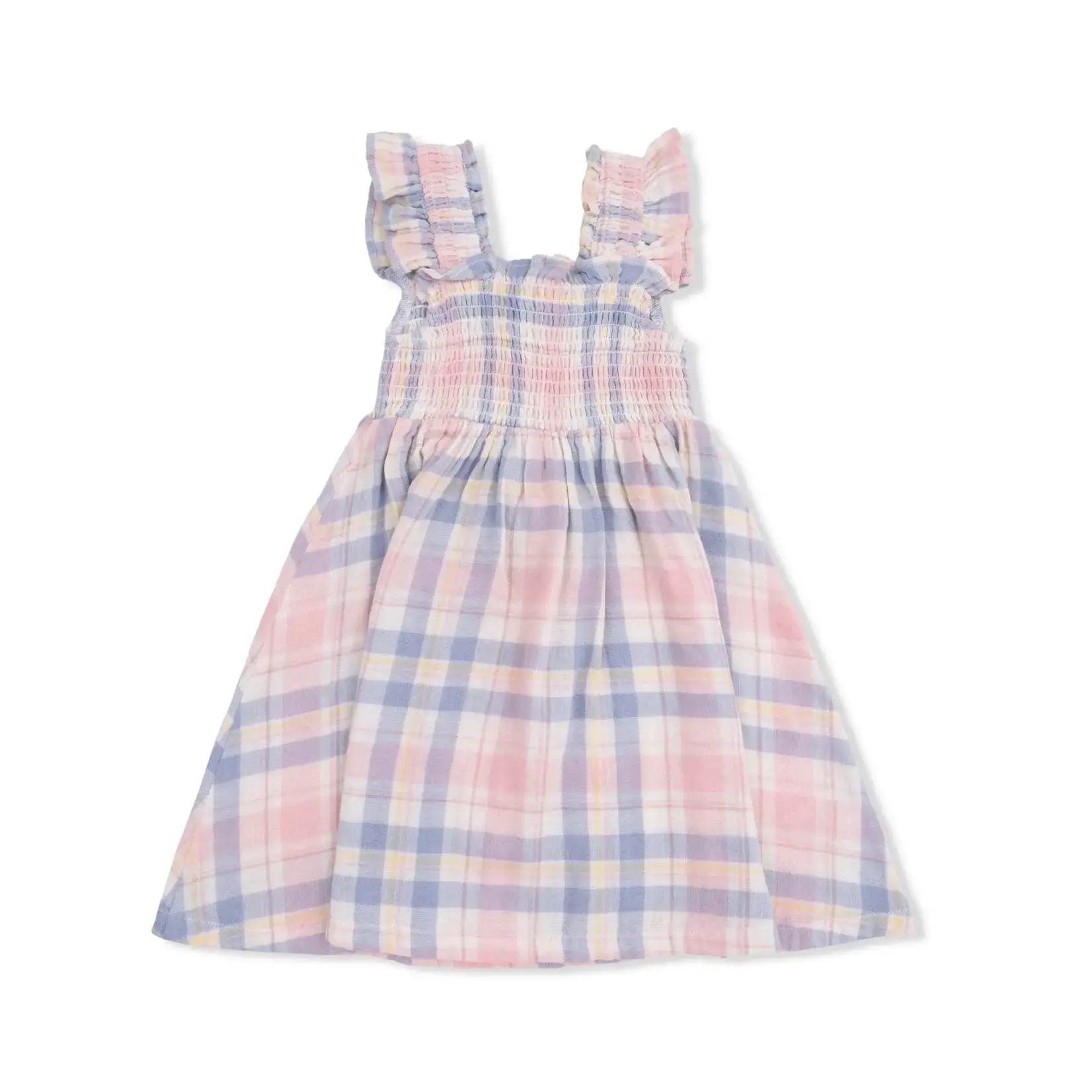 Angel Dear Smocked Sundress with Bloomer | Dusty Plaid