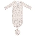 Copper Pearl Newborn Knotted Gown - Dylan