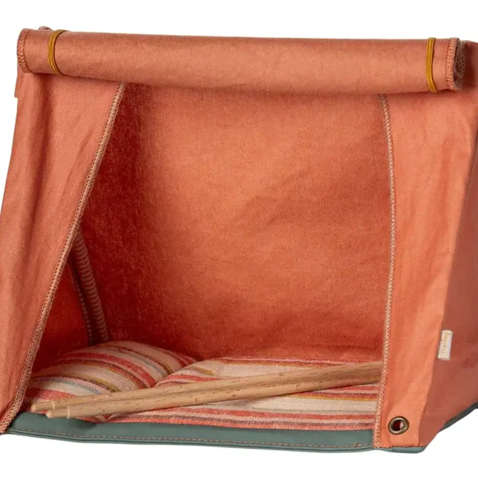 Maileg Happy Camper Tent, Mouse Orange