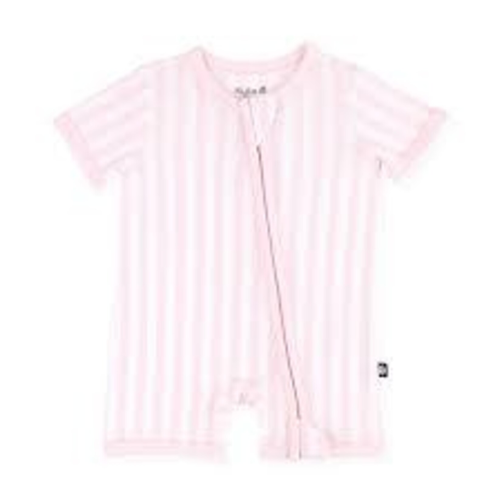 Kyte Baby Shortall in Small Sakura Stripe