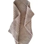 SpearmintLOVE Phufy Bliss Waffle Mini Blanket - Desert Tan