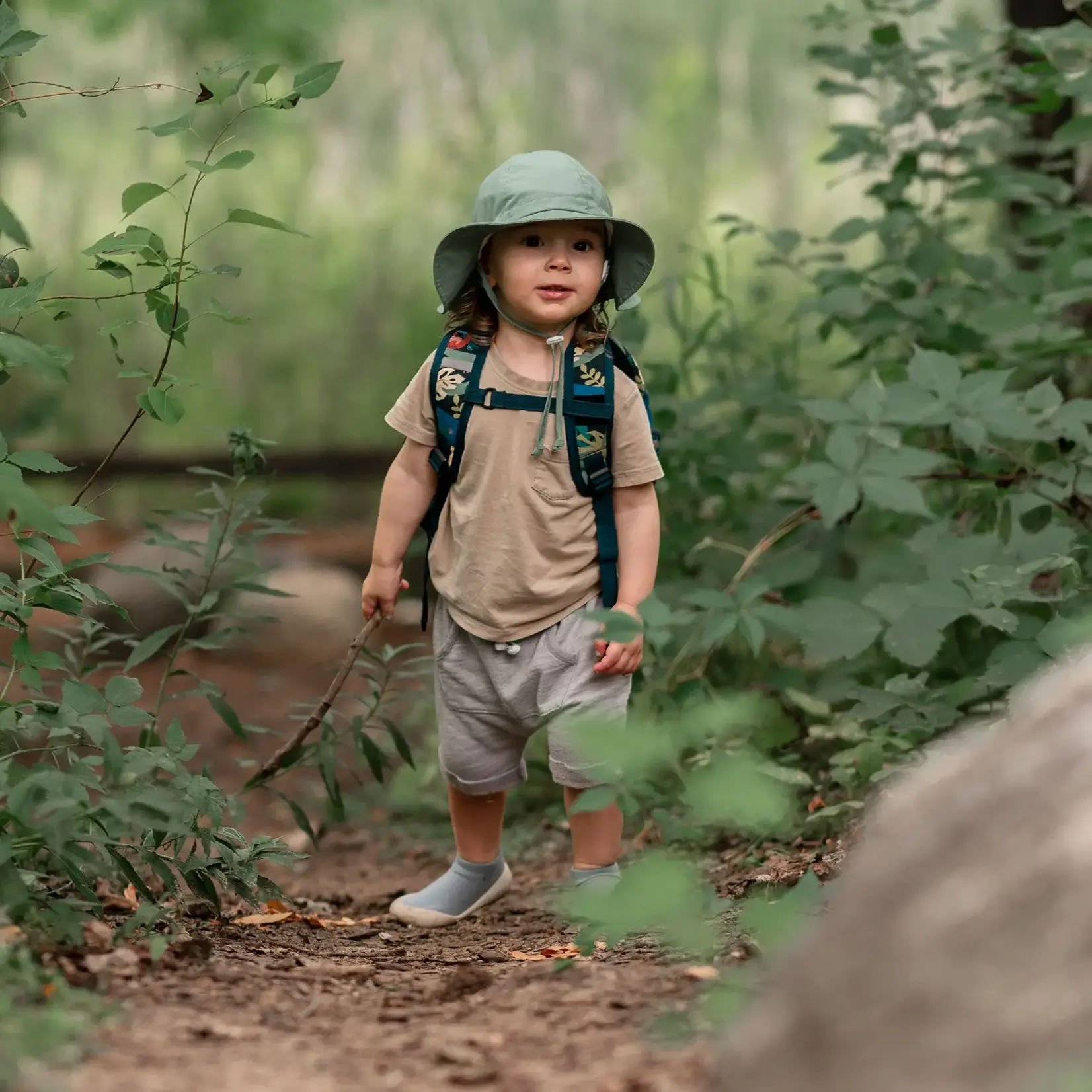 Jan & Jul Cotton Floppy Sun Hat | Juniper Green