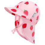 Jan & Jul UV Baby Cap | Strawberry