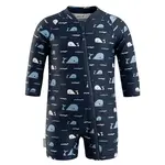 Jan & Jul UV Sun Jumpsuit | Navy Whales
