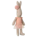 Maileg Rabbit, Micro - Ballet suit and skirt rose