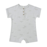 Quincy Mae Short Sleeve One-Piece | Airplanes