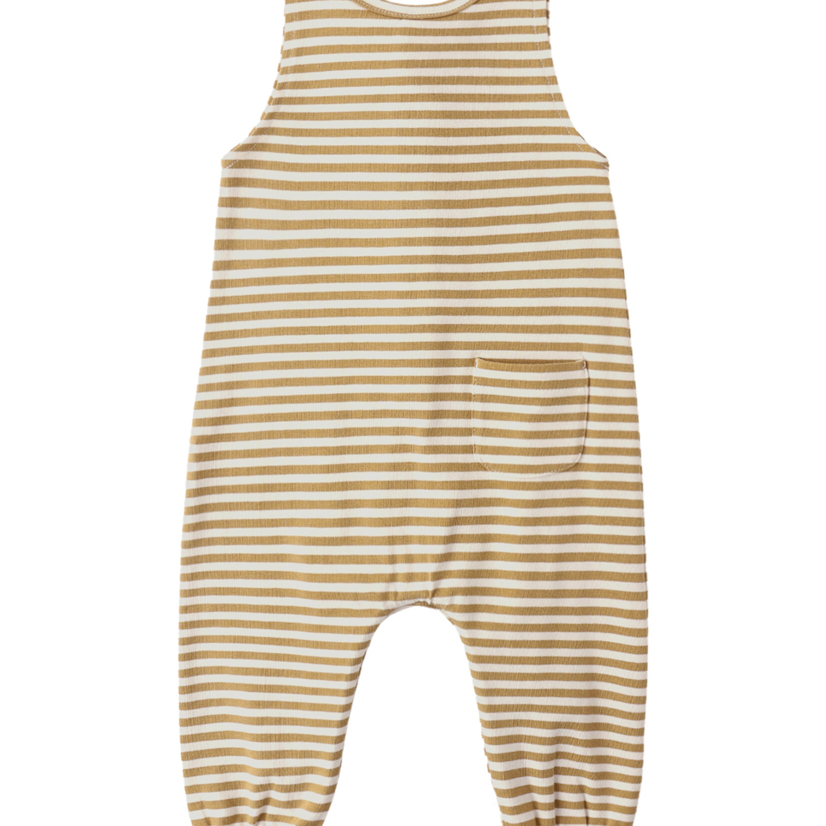 Quincy Mae Sleeveless Jumpsuit | Honey Stripe