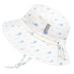 Jan & Jul Cotton Bucket Hat | Whale Tails