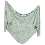 Copper Pearl Knit Swaddle Blanket - Wade