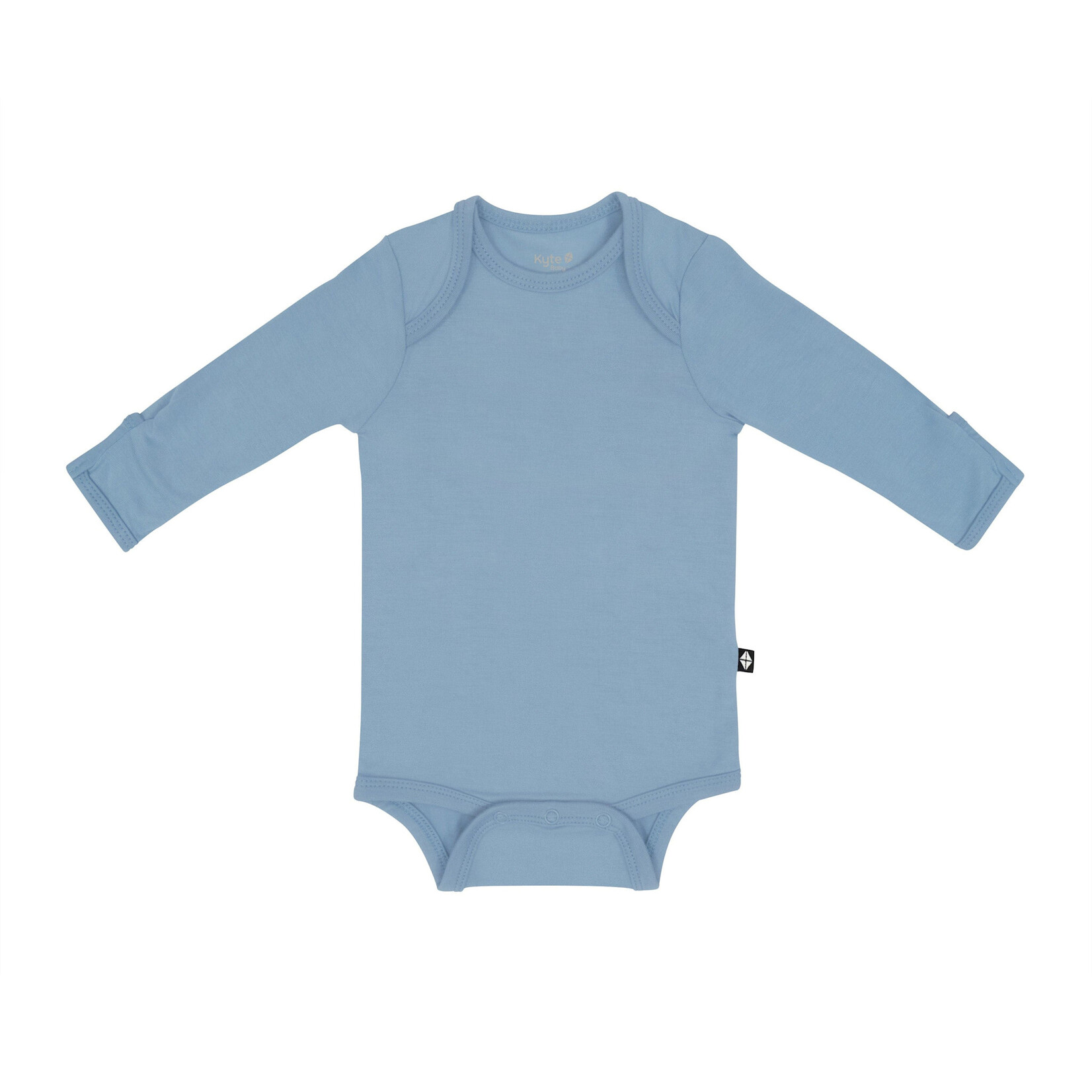 Kyte Baby Long Sleeve Bodysuit in Slate