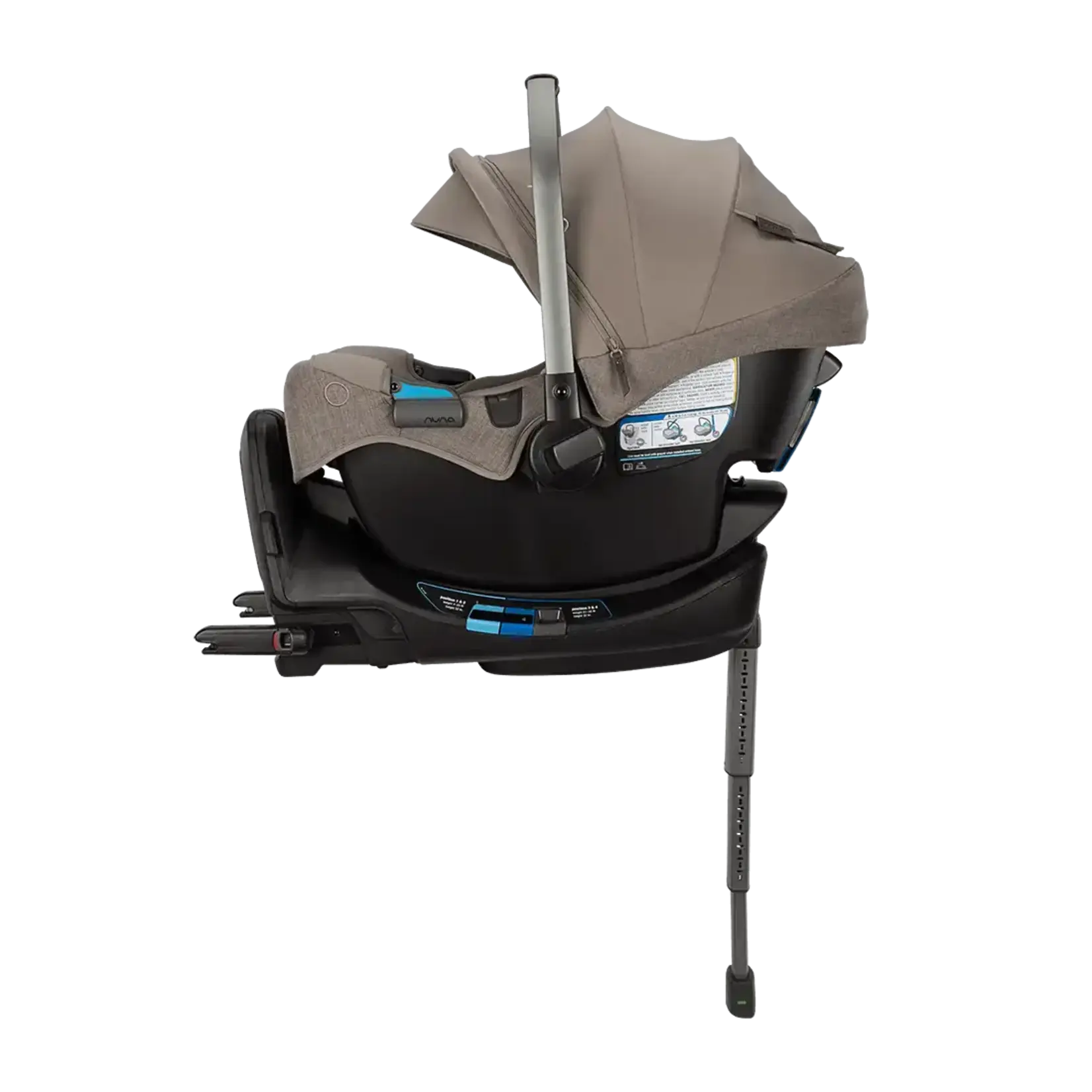 Nuna PIPA RX Lightweight Infant Car Seat + RELX Base with Load Leg