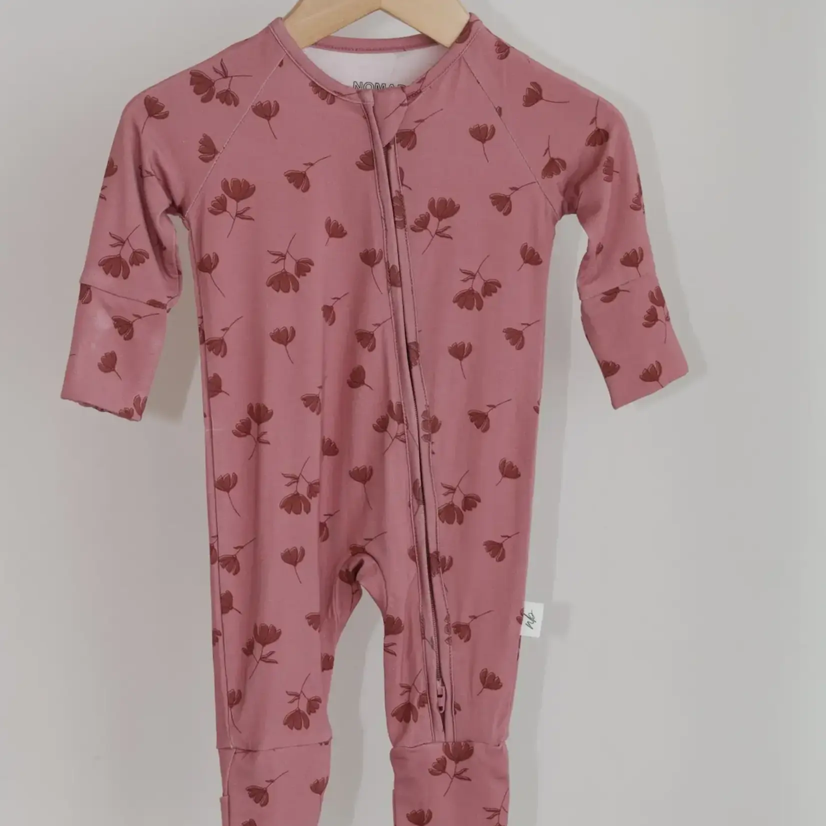 Nomad Baby Zipper Footie | Mavie Floral