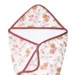 Copper Pearl Premium Baby Knit Hooded Towel - Ferra