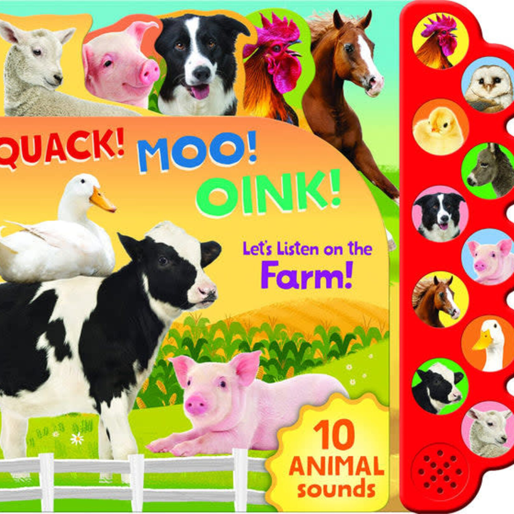 Cottage Door Press Sound Book - Quack! Moo! Oink! Farm